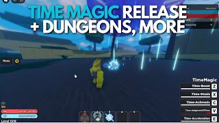 🔴Grimoires Era Update 3 Time Magic Dungeons Lighting  More  Grimoires Era [upl. by Burtie]