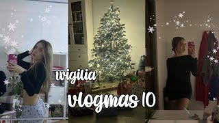 vlogmas 10  wigilia [upl. by Tterab616]