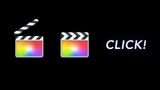 Final Cut Pro X clapboard animation 4K [upl. by Ecyoj]