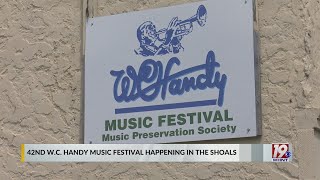 WC Handy Festival Begins in Florence  July 21 2023  News 19 at 600 am [upl. by Pickard]