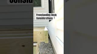 Considerations for Building a Freestanding Deck [upl. by Chloette]