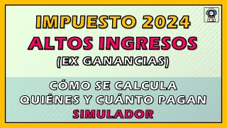 💥 IMPUESTO A LAS GANANCIAS 2024  REGIMEN CEDULAR explicación fácil de Ley  planilla [upl. by Oznerol272]