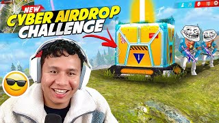 New Cyber Airdrop Only Challenge in Solo Vs Squad 🔥 Tonde Gamer  Free Fire Max [upl. by Iey]