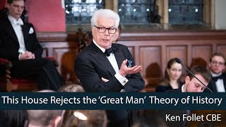 Ken Follett CBE Great men DO NOT make history  38 [upl. by Ferreby]