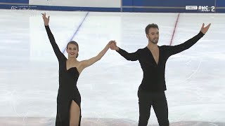 8589 Gabriella PAPADAKIS  Guillaume CIZERON  FRANCE ELITES 2018 RD  December 14 2018  VAUJANY [upl. by Mercier570]