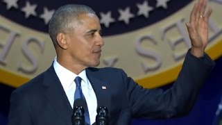 Obama Farewell Speech FULL Event  ABC News [upl. by Ynneg352]