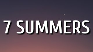 Morgan Wallen  7 Summers Lyrics [upl. by Dusty]