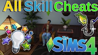 The SIms 4 Skill Cheats Full List and How to Use Them [upl. by Masterson]