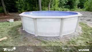 INSTALLATION PISCINE HT MIRAMAR RONDE [upl. by Airpac]