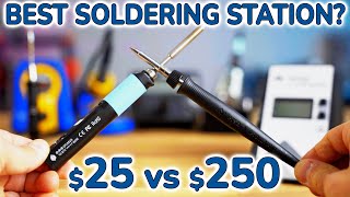 Best hobby soldering iron Pinecil vs Miniware Hakko Weller and Ersa [upl. by Akisey]