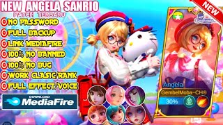 New Script Skin Angela Sanrio No Password  Full Effect amp Voice  Script Angela Sanrio Terbaru [upl. by Isiahi]