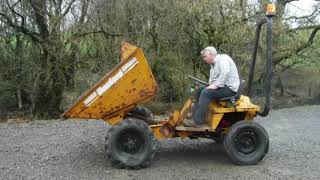 BENFORD 2 TON DUMPER HYDRAULIC TIP NOW SOLD BY wwwcatlowdycarriagescom [upl. by Phare88]