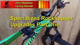 Specialized Rockhopper Upgrades  Pedals Stem amp KS Dropper Post [upl. by Modie]