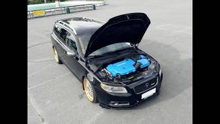 Volvo V70 D5 straight pipe egr amp dbf delete [upl. by Fakieh36]