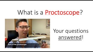 What is a proctoscope or proctoscopy How is it done and is it dangerous [upl. by Messab]