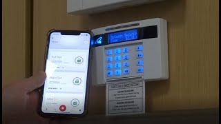 How To Set Up amp Use Pyronix HomeControl 20 Smartphone App [upl. by Ecnaret]