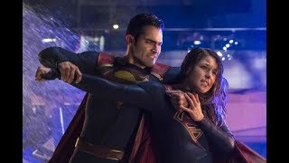 Supergirl 2x22 Supergirl VS Superman Fight [upl. by Aitsirt589]