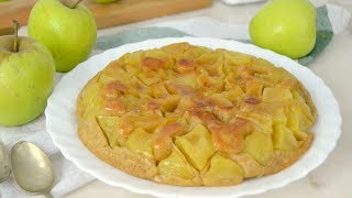 Tarta de manzana en sartén ¡Sin horno [upl. by Jea]