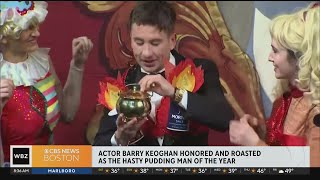 Hasty Pudding honors actor Barry Keoghan as its Man of the Year at Harvard [upl. by Barrie433]