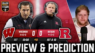 Rutgers vs Wisconsin Preview amp Prediction 2024 [upl. by Octavian]