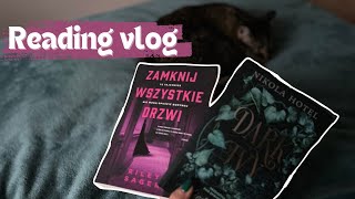 READING VLOG 🩷 Początek listopada sporo czytania i opini oraz temat Legimi 🫶🏻  Amethyst Books [upl. by Oninotna640]