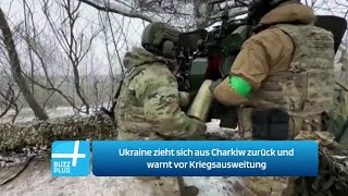 Ukraine zieht sich aus Charkiw zurück und warnt vor Kriegsausweitung [upl. by Leakim870]