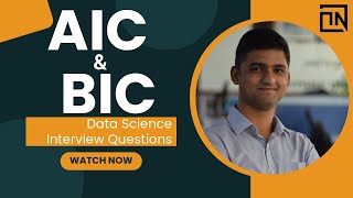 What is AIC and BIC  Data Science Interview Questions and Answers  Thinking Neuron [upl. by Colson]