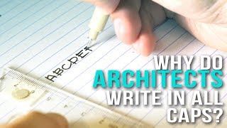 Architectural Lettering Techniques [upl. by Sinegra]