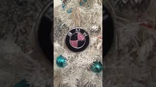 Pink BMW Christmas tree ornament [upl. by Brucie]