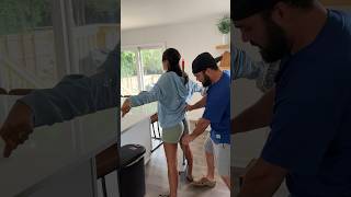 Husband pranks wife in epic way 🤣 Part THREE prank funnyvideos viral shorts [upl. by Ehsrop91]