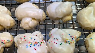 Holiday Cookie Series 11 Aunt Kathy’s Italian Anisette Cookies [upl. by Rramaj891]