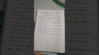 quotParagraph writingquotdeforestationquotlearn and speak englishyoutubevideoytshorts [upl. by Bixler266]