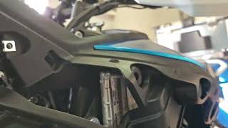 CFMOTO 450MT ECU Location And How To Remove Side Panels [upl. by Curr543]