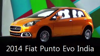 2014 Fiat Punto Evo India Review With Price Exteriors Interiors And Features Overview [upl. by Ahsenroc]