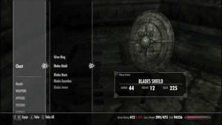 Skyrim  How to get Blades Armor and Weapon [upl. by Nylrac]