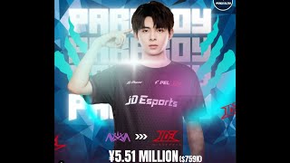 PARABOY GAMEPLAY LIVE  JOINED JDE  AUCTION PRICE 759K  PEL PUBG BGMI jonathan paraboy [upl. by Neelhsa186]