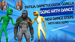 Animated Trio Showdown Patila Dame Tu Cosita amp Gorilla in the Ultimate Dance amp Song Challenge 🎤🦍💥 [upl. by Qerat]