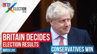 LBC Election 2019  General Election Results Live  Britain Decides [upl. by Selimah]