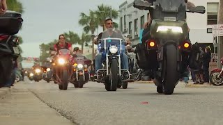 Tourism boost from Biketoberfest energizes Daytona Beach [upl. by Sihtnyc]