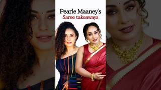 Pearle Maaney Sarees pearle pearlemaaney pearlish pearlesrinish srinisharavind nilubaby [upl. by Bornstein]