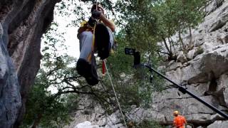 Abseiling and safety exercises [upl. by Nodarb]