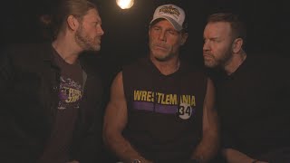 Edge amp Christian want to know why HBK threw Marty Jannetty through The Barbershop window [upl. by Bj86]