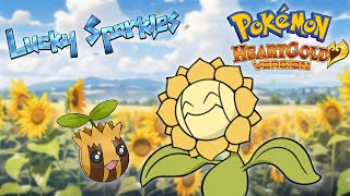 ✨ Two Shiny Sunkern  One Evolved to Sunflora ✨ Pokémon Heart Gold Copy 2 [upl. by Alekat543]