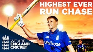 Englands Highest Successful ODI Run Chase England v New Zealand 4th ODI 2015  Extended Highlights [upl. by Anirad]