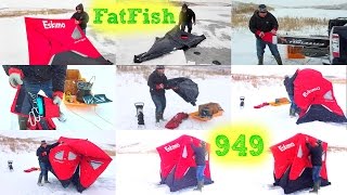 Eskimo FATFISH 949 Unboxing First Use SetUp [upl. by Rooke]