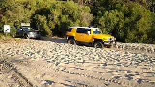 FJ cruiser saves Ranger [upl. by Bonnell]