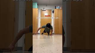 Comment your level below calisthenics pushups beginner [upl. by Armillda]