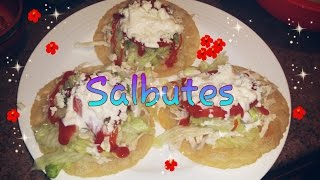 RECETA DE SALBUTES AL ESTILO TABASCO [upl. by Siskind]