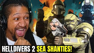 SEA SHANTIES TO DIVE TO HELLDIVERS 2 Sea Shanty Songs [upl. by Ailuj356]