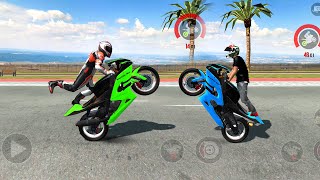 Crazy pitbike stunts [upl. by Enairda]